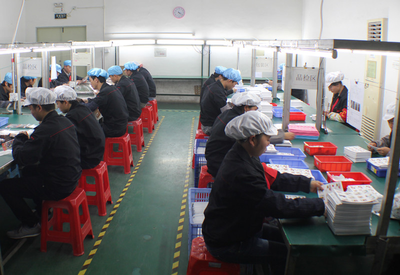 Dongguan Color Wind Plastic Product.LTD ligne de production en usine