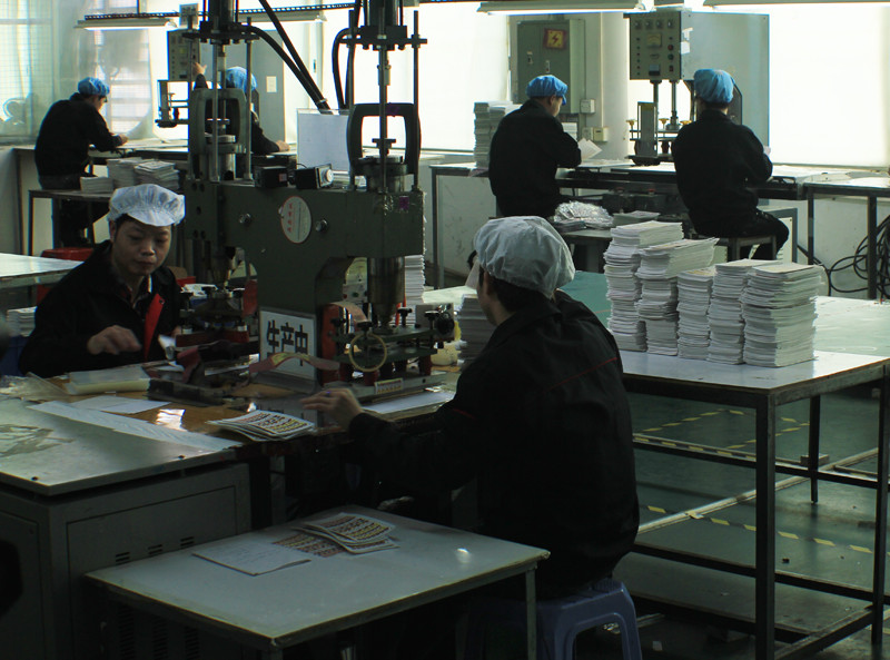 Dongguan Color Wind Plastic Product.LTD ligne de production en usine
